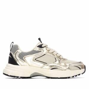 NEW REFRESH women's casual sneakers in gold